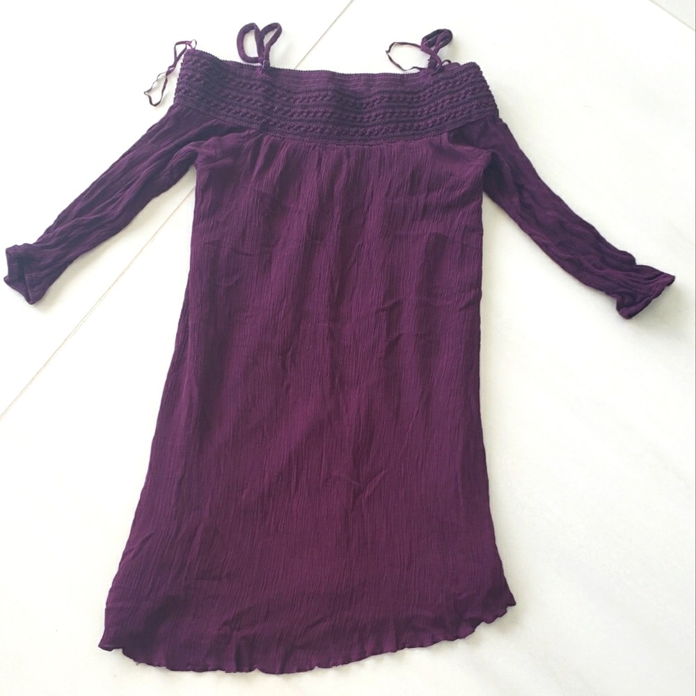 Purple snow Dress